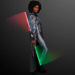 Custom Printed Light Up Deluxe Double Saber with Sound -  
