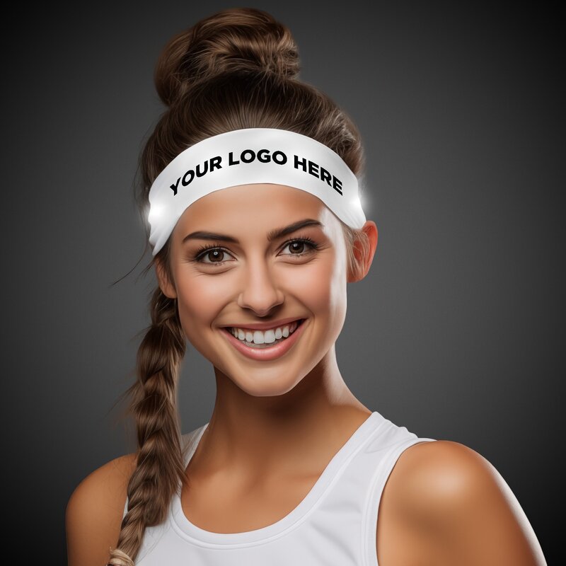 Main Product Image for Custom Printed Light Up Fabric Headband