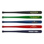 Custom Printed Mini Wooden Baseball Bat Colors  - 18" -  