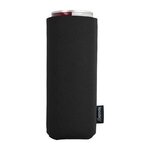 Custom Printed oozie Collapsible Slim Can Kooler - Black