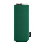 Custom Printed oozie Collapsible Slim Can Kooler - Green