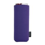 Custom Printed oozie Collapsible Slim Can Kooler - Purple