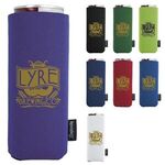 Custom Printed oozie Collapsible Slim Can Kooler -  