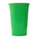 Custom Printed Party Cup Double Walled 16 oz - Green
