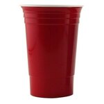 Custom Printed Party Cup Double Walled 16 oz - Red