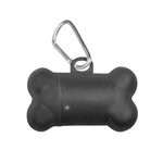 Custom Printed Pet Bag Dispenser - Translucent Black