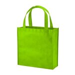 Custom Printed Phoenix Non-Woven Market Tote - Lime