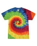 Custom Printed Pride Colortone Multi-Color Tie-Dyed T-Shirt -  