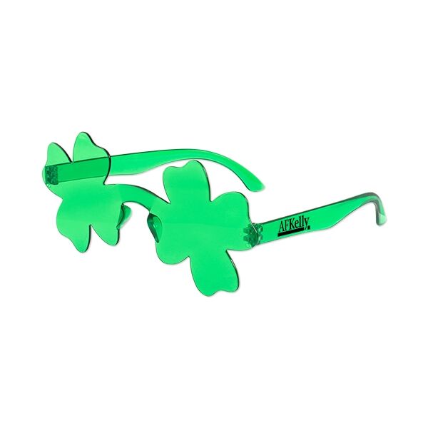 Main Product Image for Custom Printed Shamrock Sunglasses