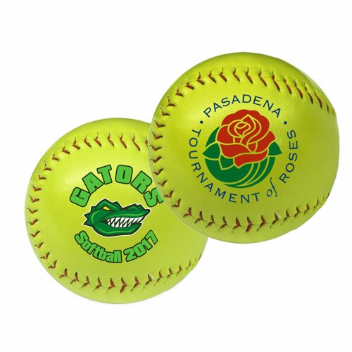 Main Product Image for Custom Printed Synthetic Leather Softball