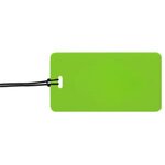 Custom Printed Varo Luggage Tag - Lime