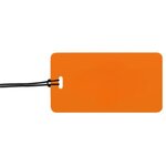 Custom Printed Varo Luggage Tag - Orange