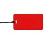 Custom Printed Varo Luggage Tag - Red