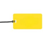 Custom Printed Varo Luggage Tag - Yellow