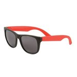 Custom Sunglasses Two Tone Matte - Red