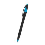 Dart Pen - Black w/ Light Blue Trim