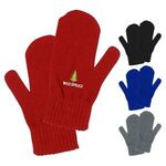 Dasher Mittens Set - Red