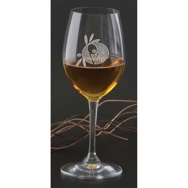 Main Product Image for Wine Glass Custom Etched Degustazione White Wine Glass 12 Oz