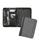 Deluxe Padfolio - Gray Heather