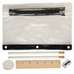 Deluxe School Kit - Imprinted Contents - Black