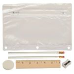 Deluxe School Kit - Imprinted Contents - White
