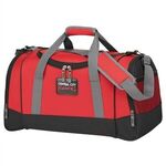 Deluxe Travel Duffel - Red