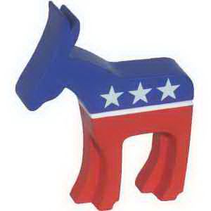 Main Product Image for Custom Printed Stress Reliever Democratic Donkey