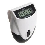 Designer Top-View Pedometer - Black