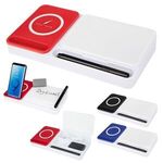 Buy Desk Organizer With Wireless Charger & Dry Erase Board