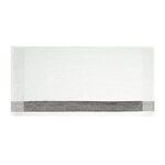 Devant Caddy Towel - White with Black
