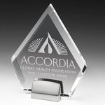 Buy Diamond Award With Chrome Base - Laser