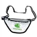 Diamond Clear TPU Belt Bag -  
