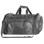 Diamond Duffel Bag - Gray