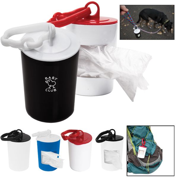 Main Product Image for Imprinted Diaper & Pet Waste Disposal Bag Dispenser