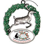 Buy Custom Printed Digistock 3D Ornaments - Reindeer & Wreath