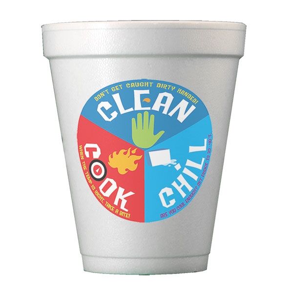Main Product Image for Digital 10 Oz Foam Cup