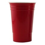 Digital 16 oz. Double Wall Party Cup - Red