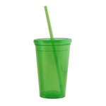 Digital 16 oz. Double Wall Tumbler - Lime