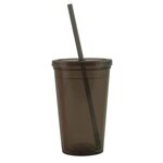 Digital 16 oz. Double Wall Tumbler - Smoke