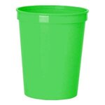 Digital 16 oz. Smooth Stadium Cup - Lime Green