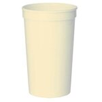 Digital 22 oz. Smooth Stadium Cup - Natural Beige