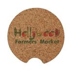 Digital 2.5" Cork Car Coaster -  