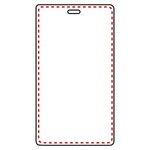 Digital Event / ID Badge 4.5" - White