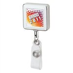 Dino Square Badge Holder -  