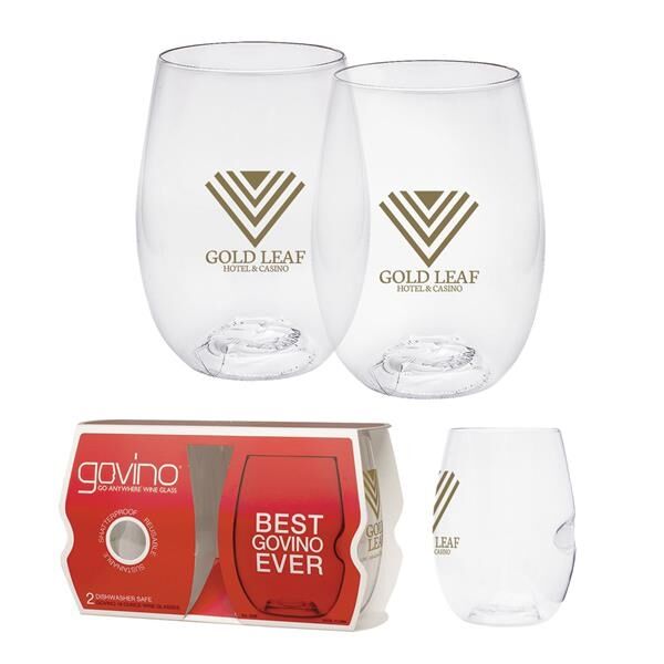 Main Product Image for Dishwasher Safe Govino(R) 16oz Wine Glass 2 Pack