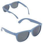 Doral Wheat Straw Sunglasses - Medium Blue