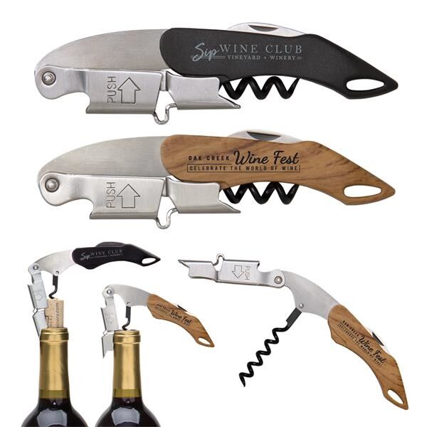 Main Product Image for Double Hinged Wine Key Corkscrew