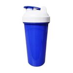 Double Sided Fitness Shaker Bottle -  Blue