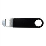 Double Sided Metal Bottle Opener - Black