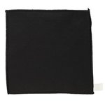 Double Sided Microfiber Cleaning Cloth - Black